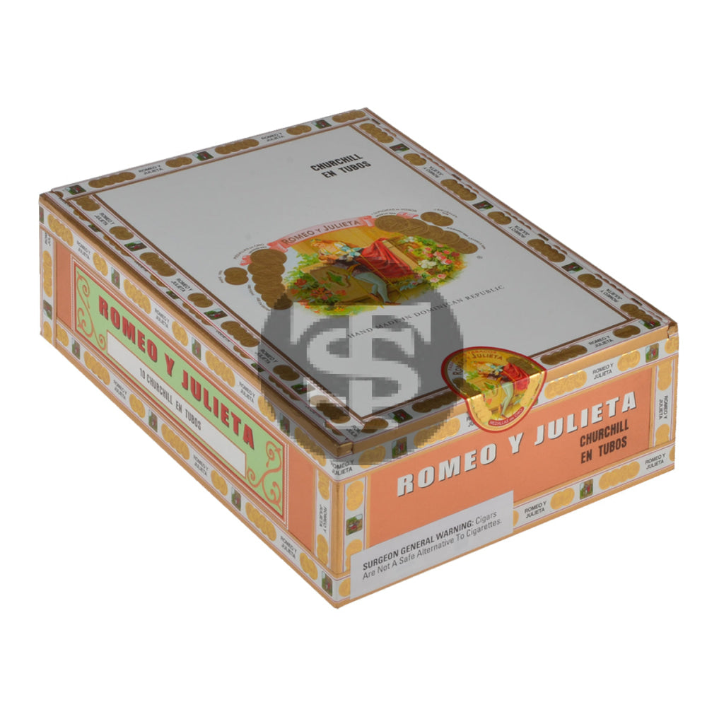 Romeo Y Julieta 1875 Churchill en Tubos Cigars Box of 10 5