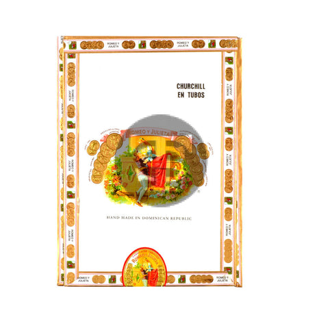 Romeo Y Julieta 1875 Churchill en Tubos Cigars Box of 10 2