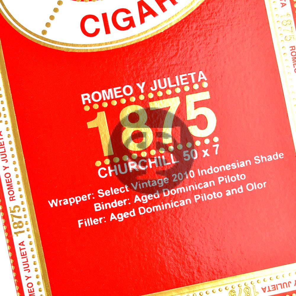 Romeo Y Julieta 1875 Cigarros Churchill box of 15