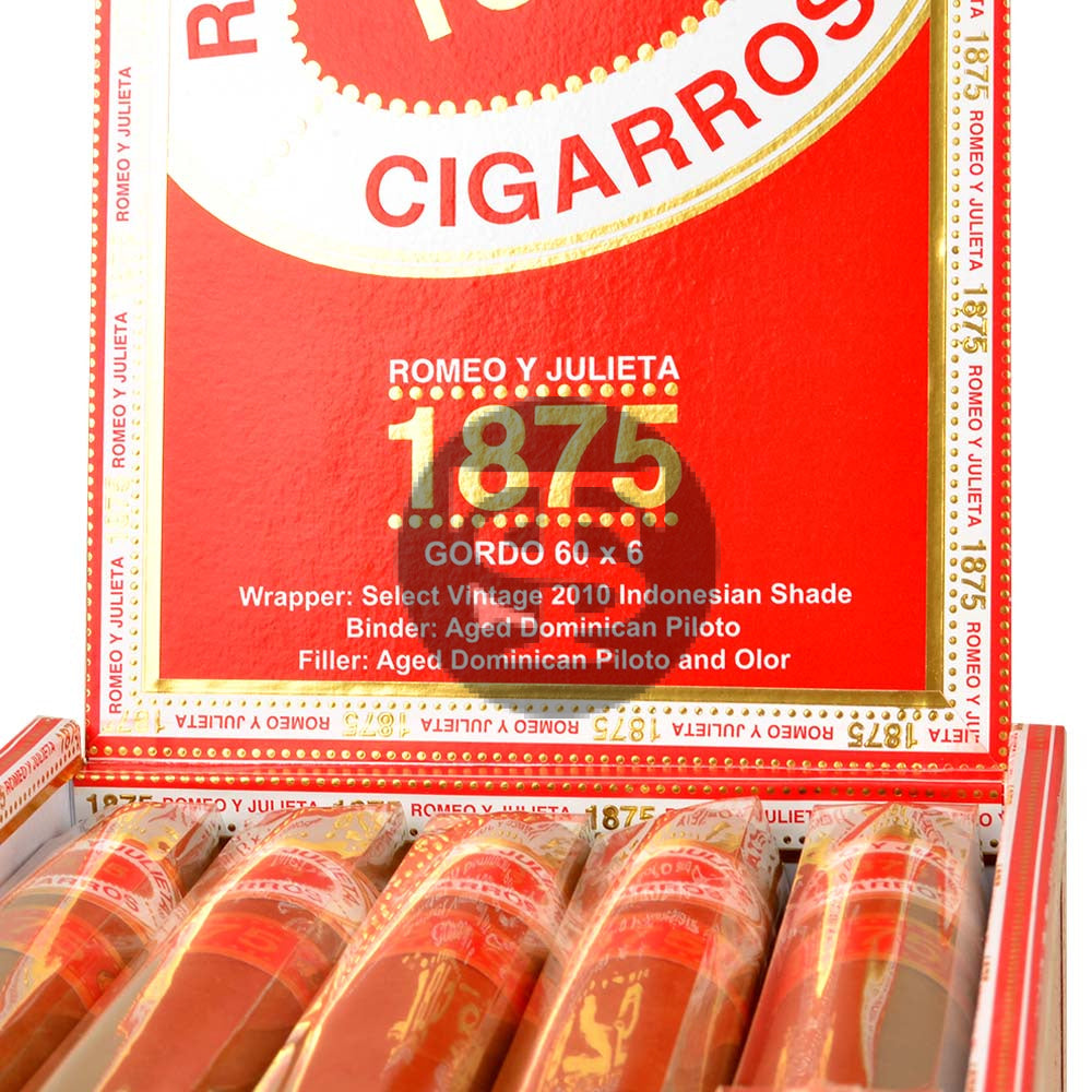 Romeo Y Julieta 1875 Cigarros Gordo box of 15