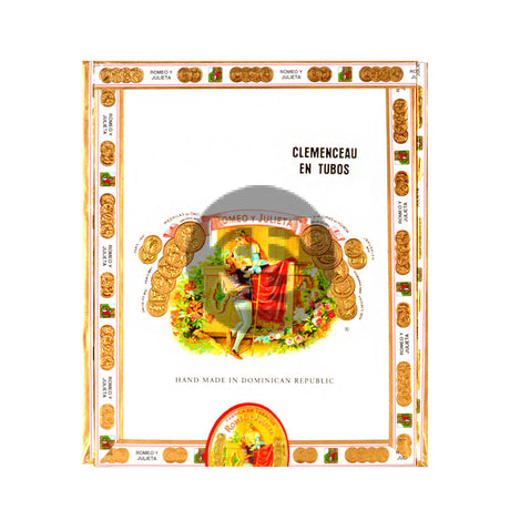 Romeo Y Julieta 1875 Clemenceau en Tubos Cigars Box of 10 2