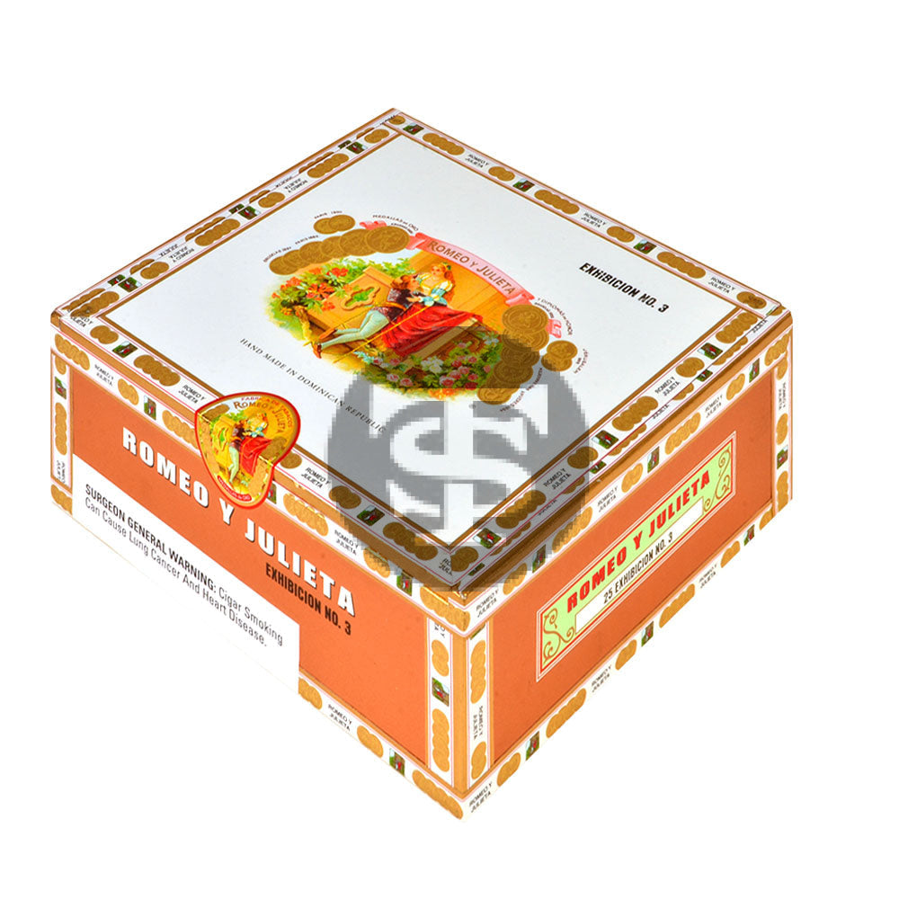 Romeo Y Julieta 1875 Exhibicion 3 Cigars Box of 25 – Tobacco Stock