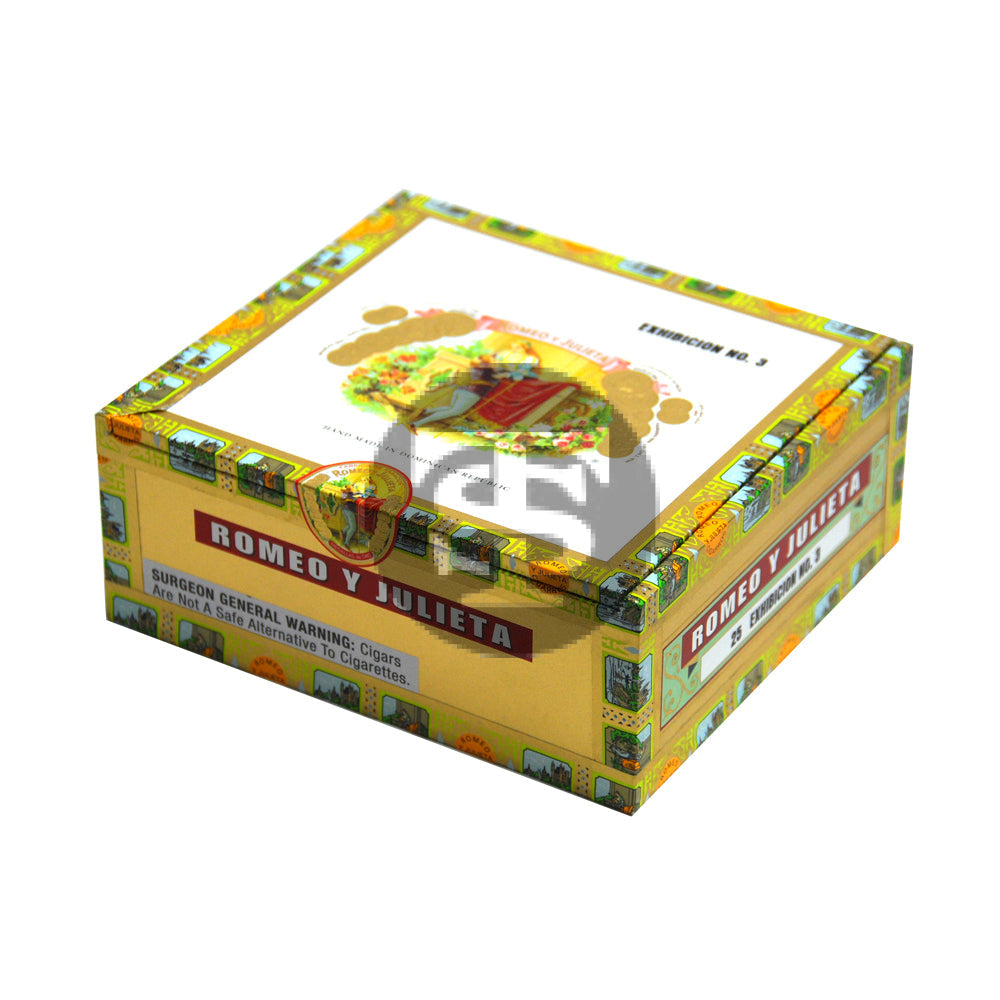 Romeo Y Julieta 1875 Exhibicion 3 Cigars Box of 25 – Tobacco Stock