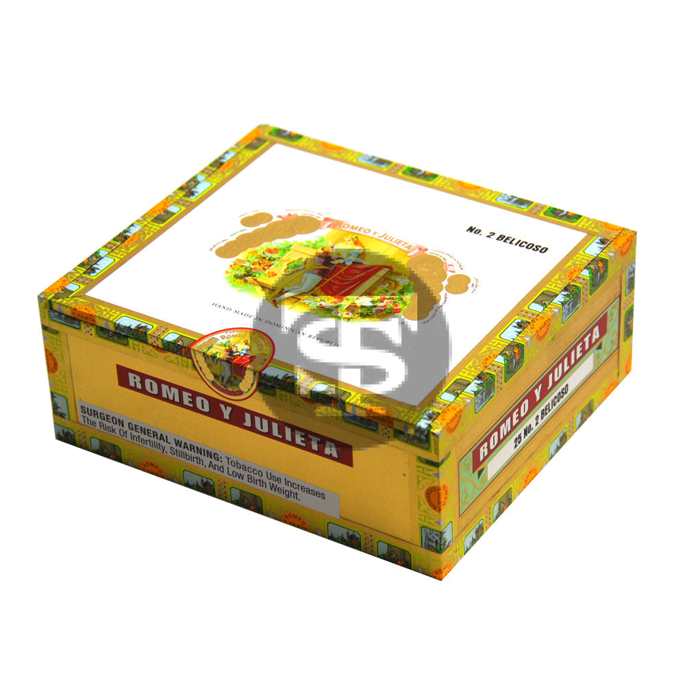 Romeo Y Julieta 1875 Number 2 Belicoso Cigars Box of 25 5
