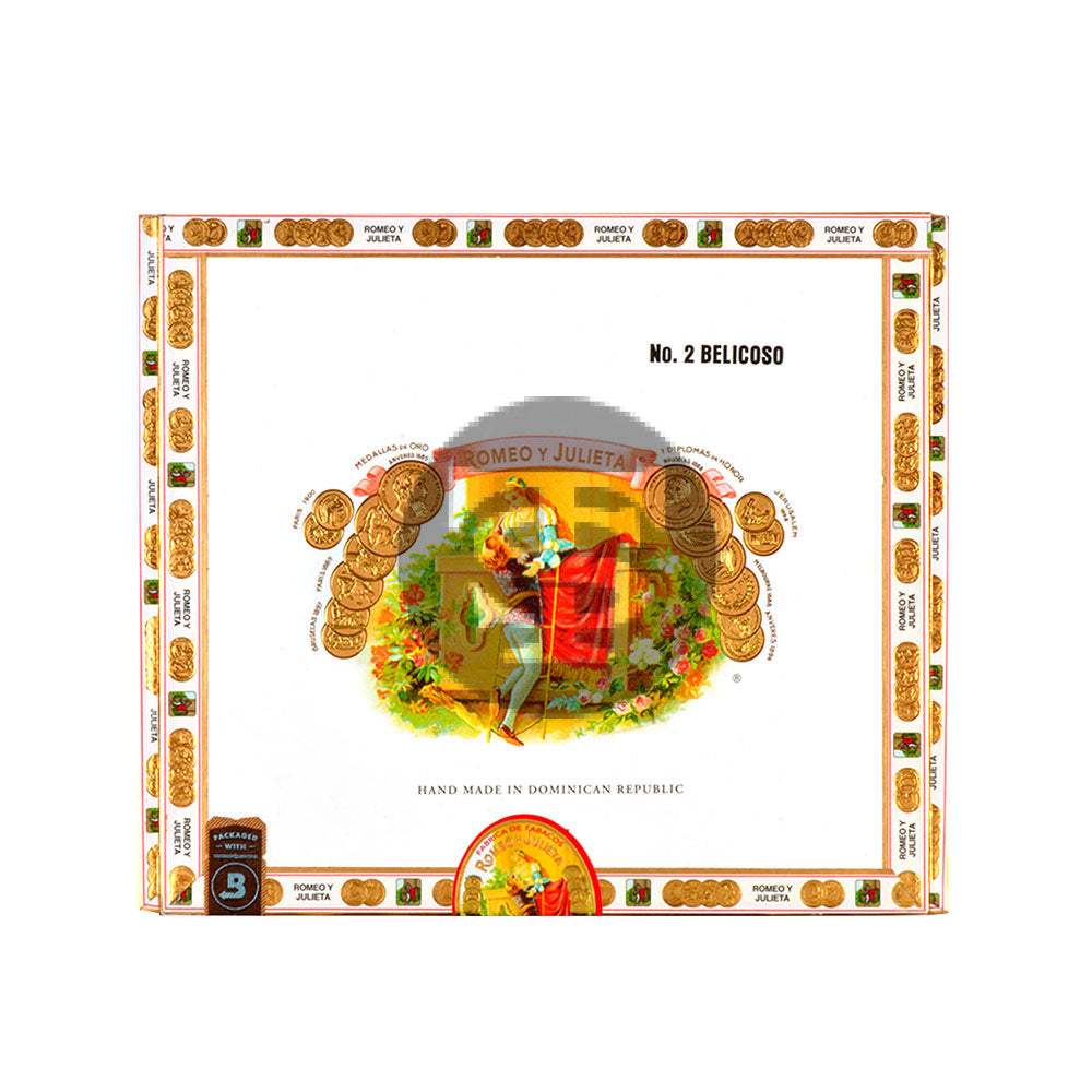 Romeo Y Julieta 1875 Number 2 Belicoso Cigars Box of 25 – Tobacco