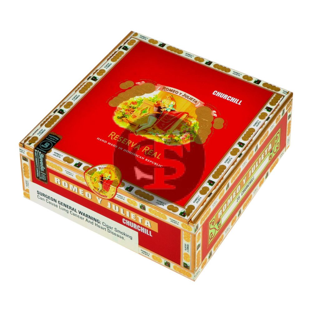 Romeo Y Julieta Reserva Real Churchill Cigars Box of 25 – Tobacco