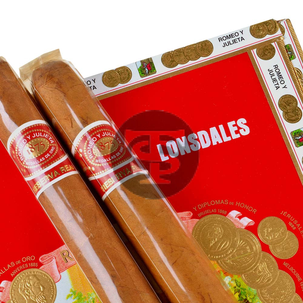 Romeo Y Julieta Reserva Real Lonsdales Cigars Box of 25