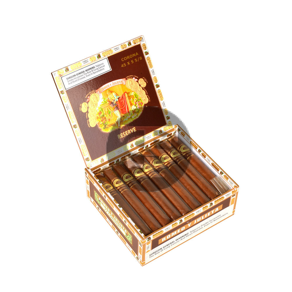 Romeo Y Julieta Reserve Habano Coronas Cigars Box of 27 5
