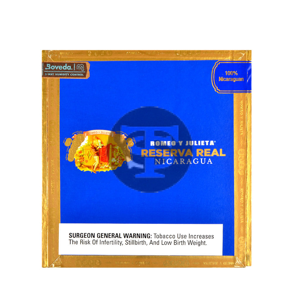 Romeo Y Julieta Reserve Real Churchill Nicaragua 25 count box
