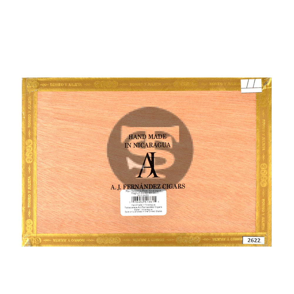 Romeo Y Julieta Reserve Real Magnum Nicaragua 20 count box