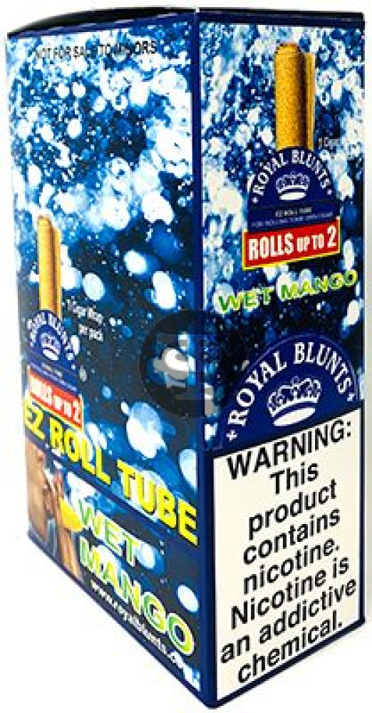 Royal Blunts EZ Roll Wet Mango Wraps 25 Pouches
