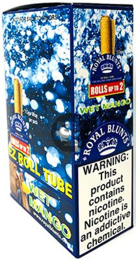 Royal Blunts EZ Roll Wet Mango Wraps 25 Pouches