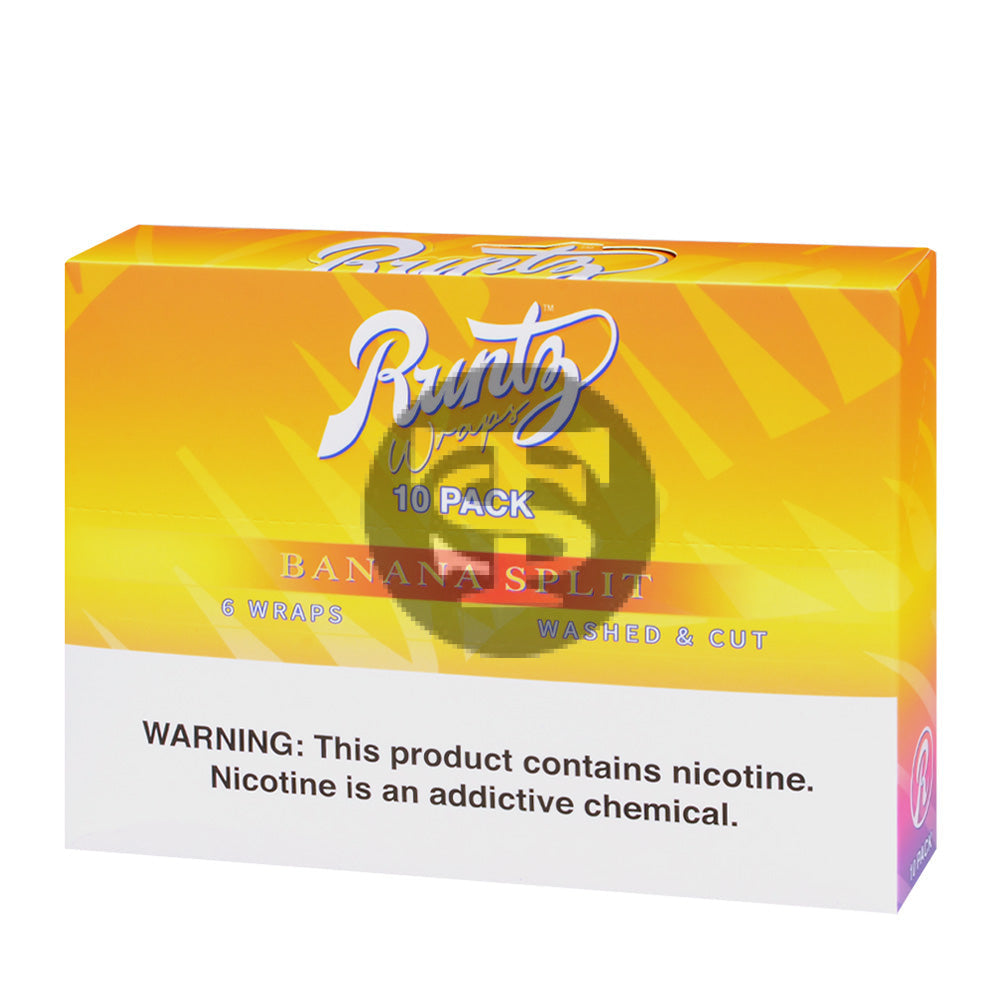 Runtz Banana Split Wraps | 10 packs of 6 – Tobacco Stock