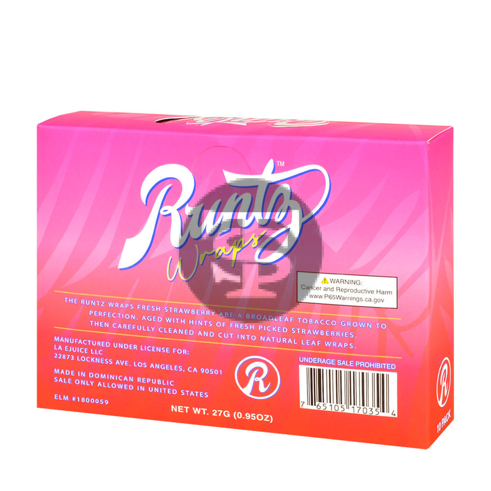 Runtz Fresh Strawberry Wraps 10 packs of 6