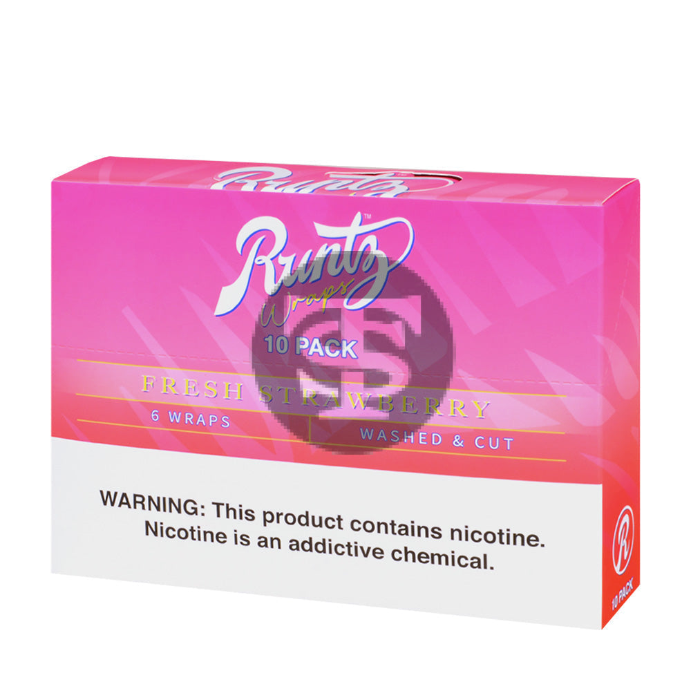 Runtz Fresh Strawberry Wraps 10 packs of 6