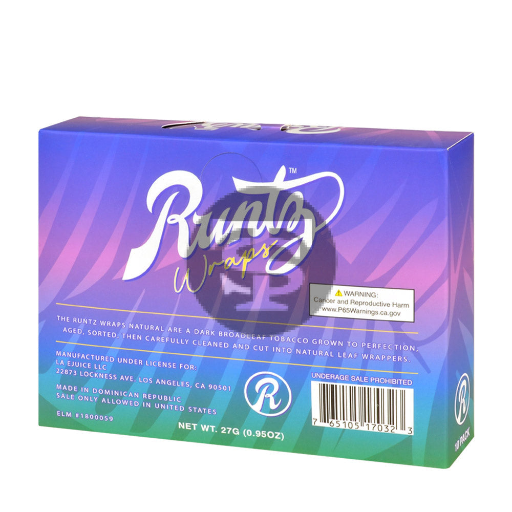Runtz Natural Wraps 10 packs of 6