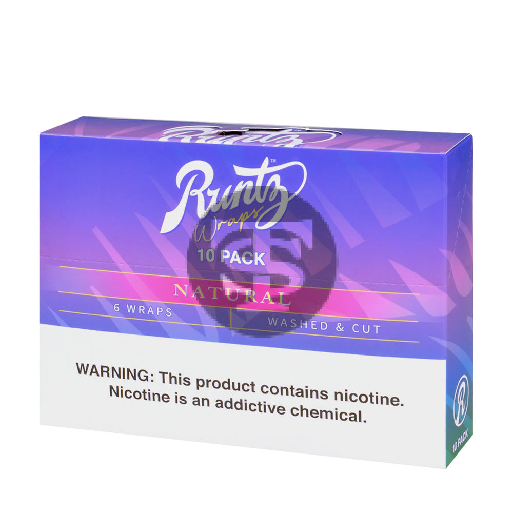 Runtz Natural Wraps 10 packs of 6