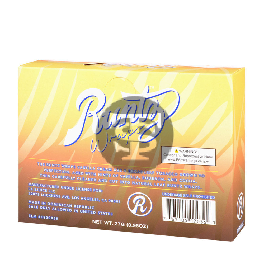 Runtz Vanilla Cream Wraps 10 packs of 6