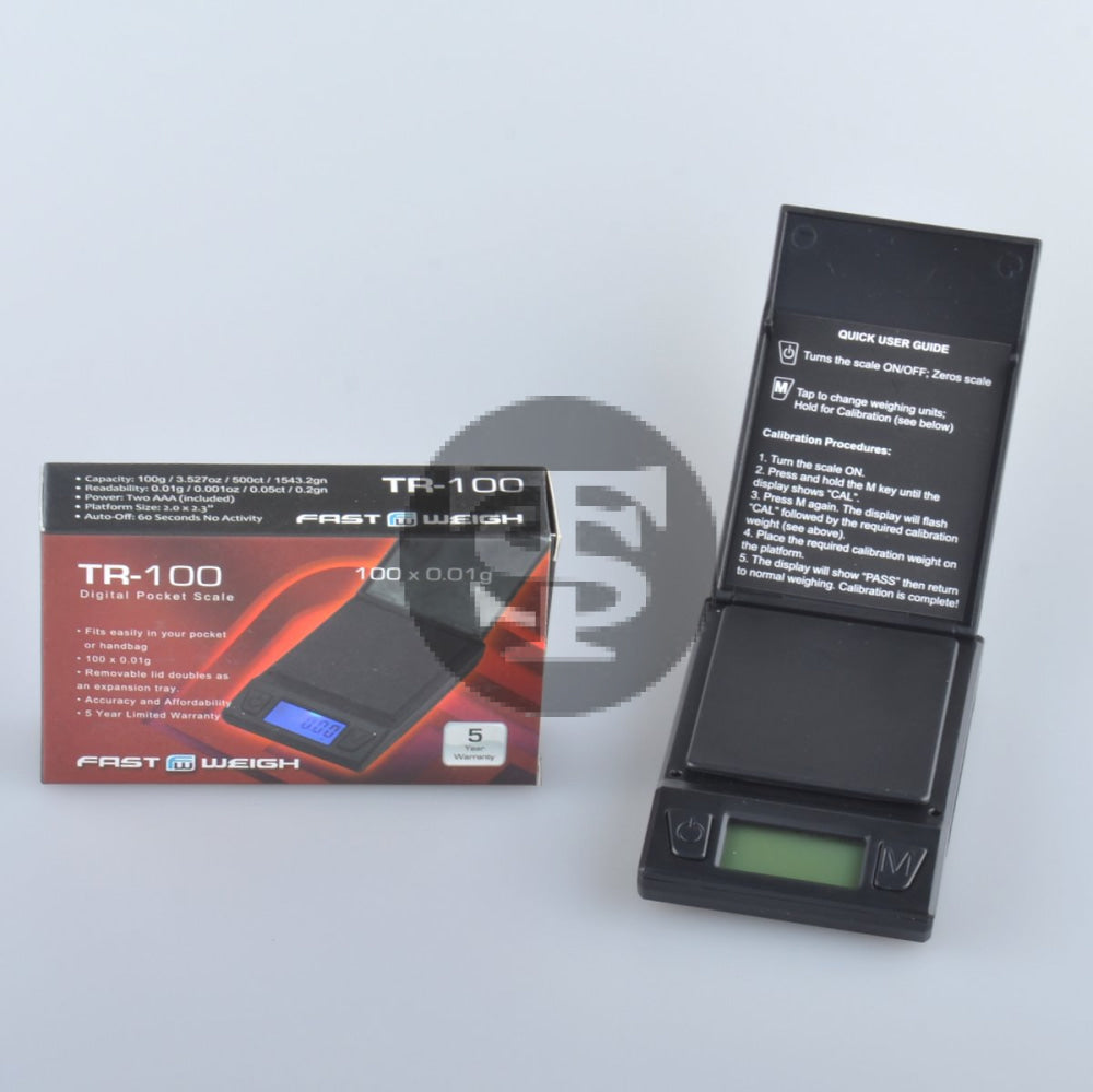 Scale TR-100 Black 100 X 0.01g TR-100 1