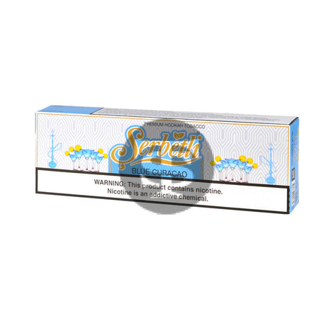 Serbetli Premium Hookah Tobacco 10 packs of 50g Blue Curacao 2
