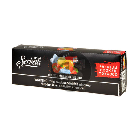 Serbetli Premium Hookah Tobacco 10 packs of 50g Ice Strawberry Melon 1