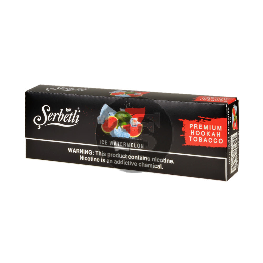 Serbetli Premium Hookah Tobacco 10 packs of 50g Ice Watermelon 1