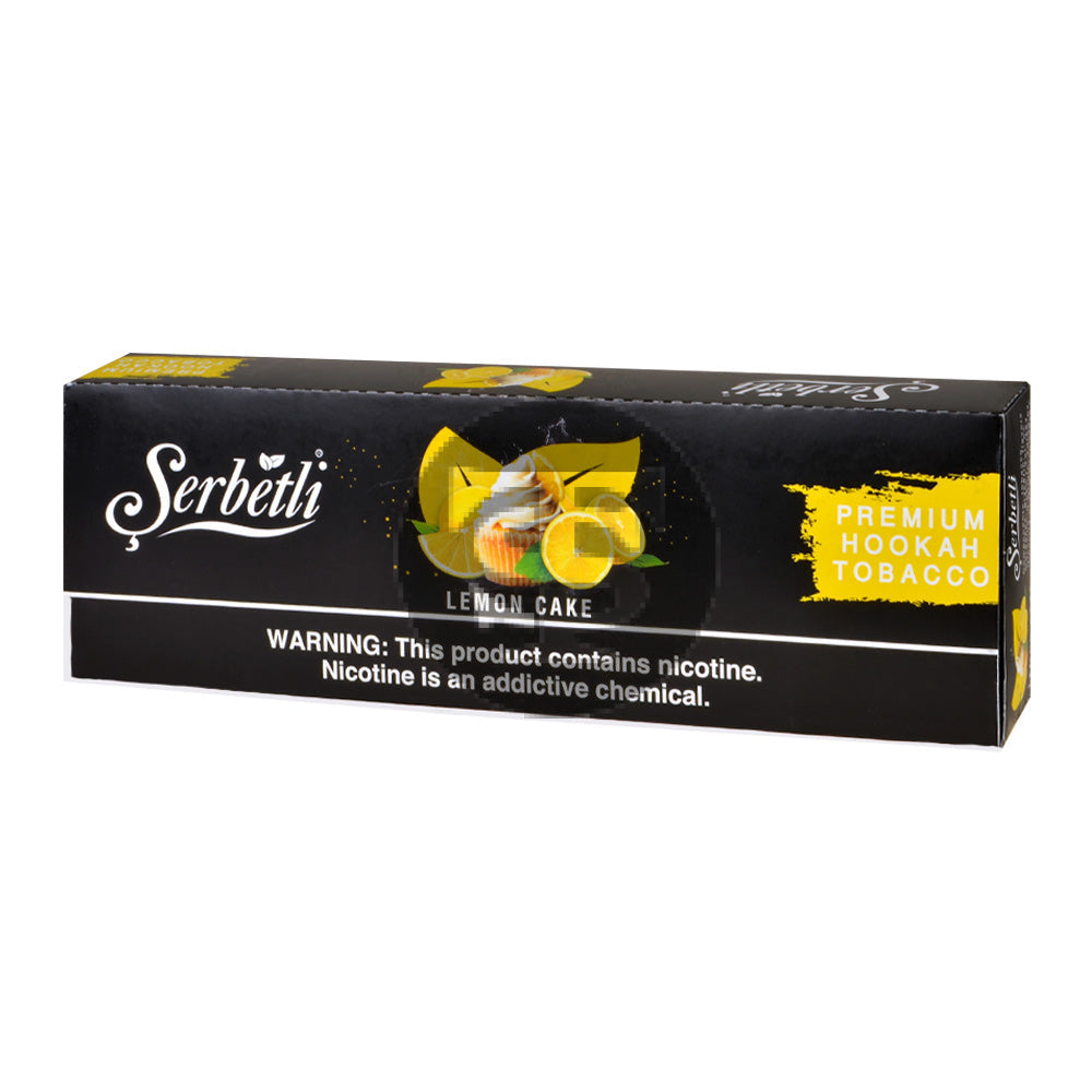 Serbetli Premium Hookah Tobacco 10 packs of 50g Lemon Cake 1
