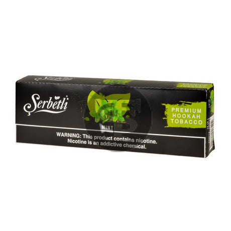 Serbetli Premium Hookah Tobacco 10 packs of 50g Mint 1