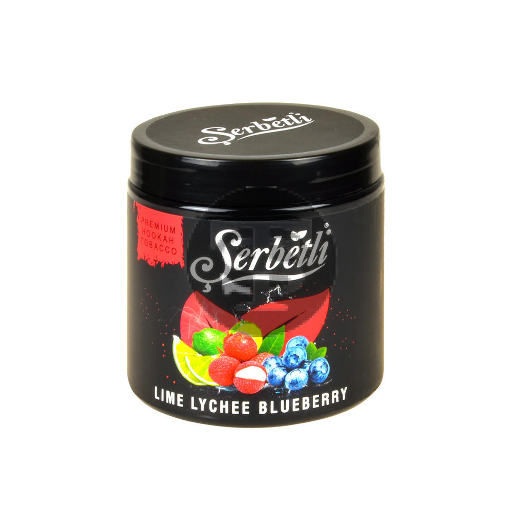 Serbetli Premium Hookah Tobacco 250g Lime Lychee Blueberry 1