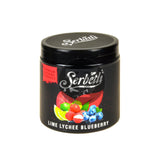 Serbetli Premium Hookah Tobacco 250g Lime Lychee Blueberry 1