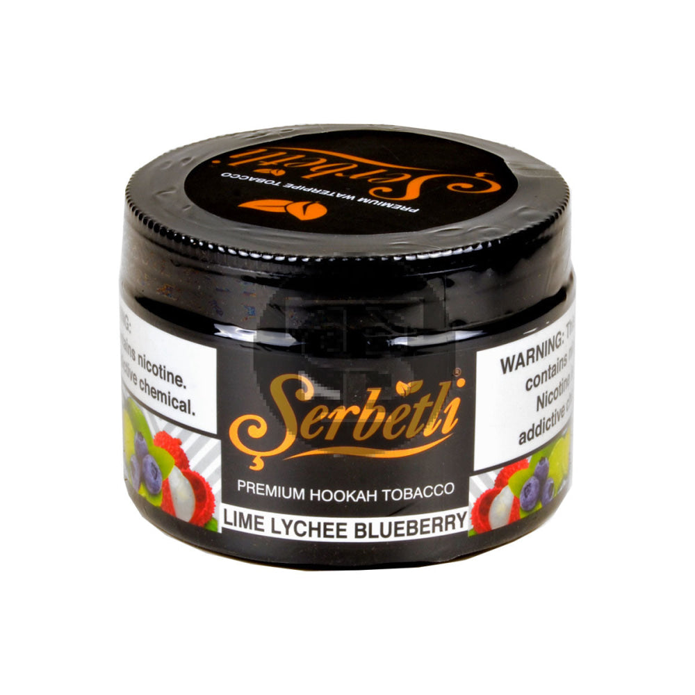 Serbetli Premium Hookah Tobacco 250g Lime Lychee Blueberry 2