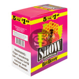 Show Cigarillos Bee Berry 15 Pouches of 5 Pre-Priced $1.49