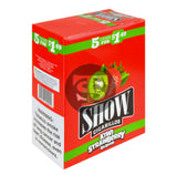 Show Cigarillos Kiwi Strawberry 15 Pouches of 5 Pre-Priced $1.49