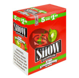 Show Cigarillos Kiwi Strawberry 15 Pouches of 5 Pre-Priced $1.49