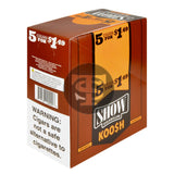 Show Cigarillos Koo$h 15 Pouches of 5 Pre-Priced $1.49