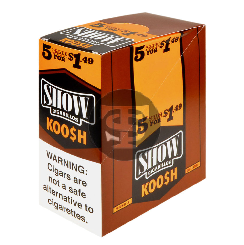 Show Cigarillos Koo$h 15 Pouches of 5 Pre-Priced $1.49