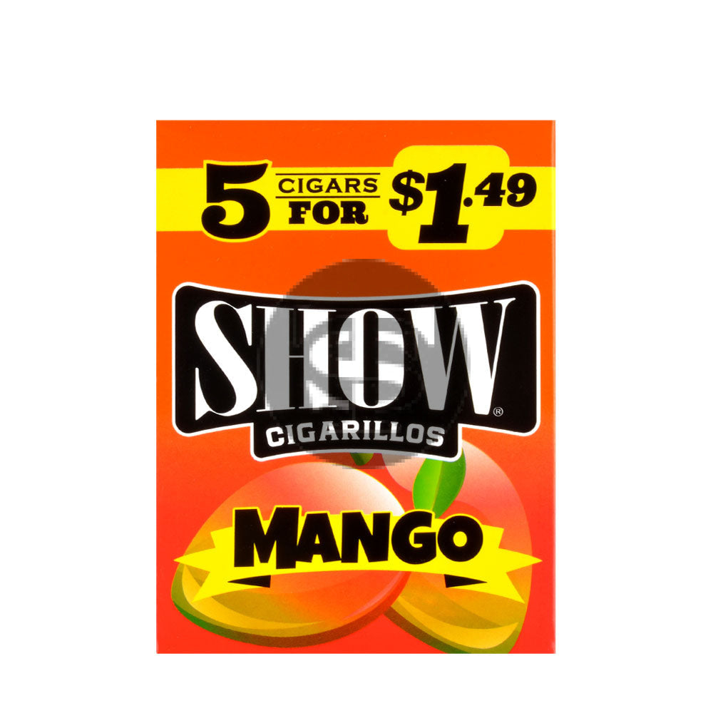Show Cigarillos Mango 15 Pouches of 5 Pre-Priced $1.49