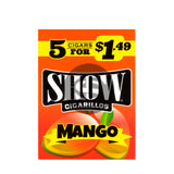 Show Cigarillos Mango 15 Pouches of 5 Pre-Priced $1.49