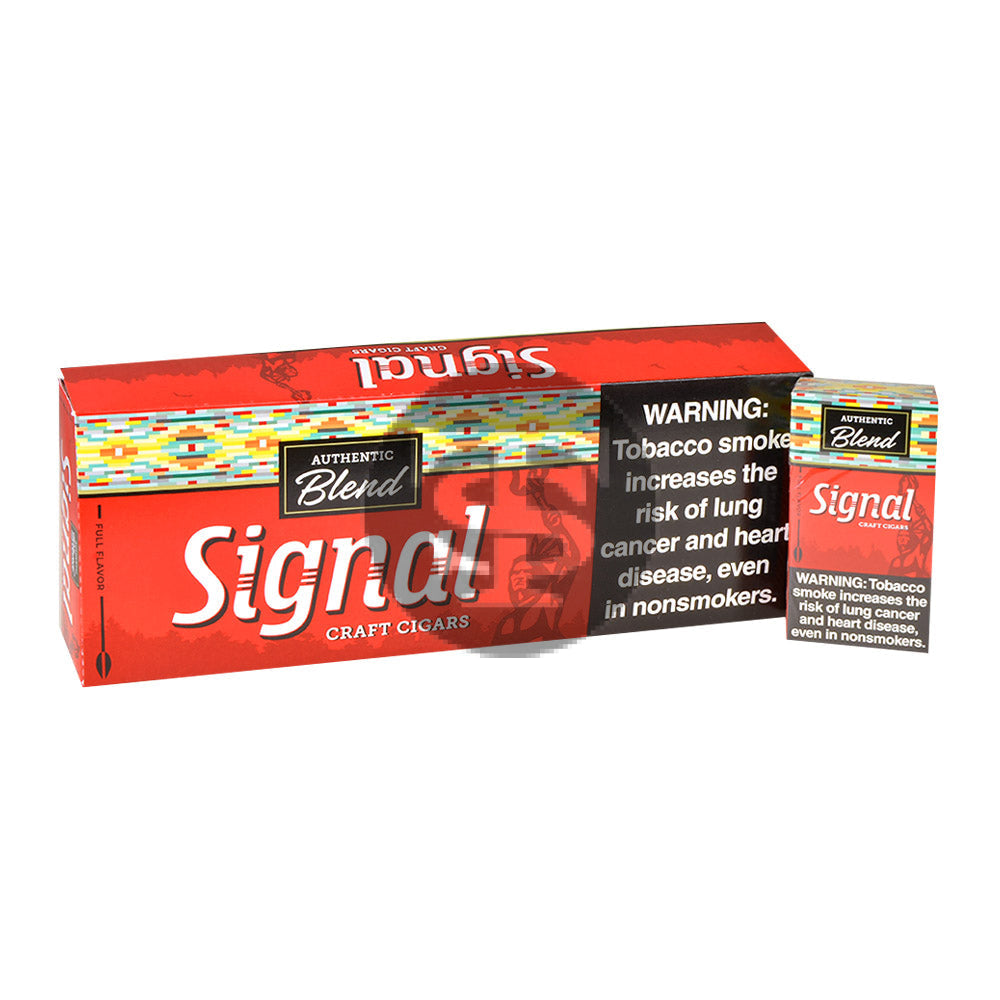 Signal Full Flavor Filtered Cigars 10 Packs of 20 1