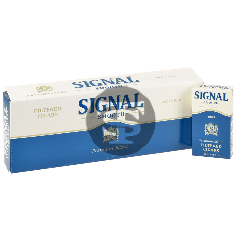 Signal Smooth Filtered Cigars 10 Packs of 20 3