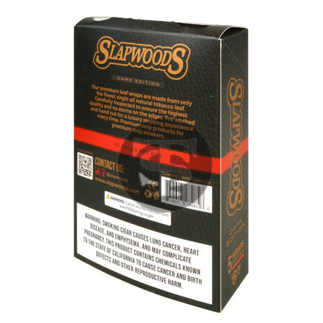 Slapwoods Dark Edition Cigar Wraps 10 packs of 5
