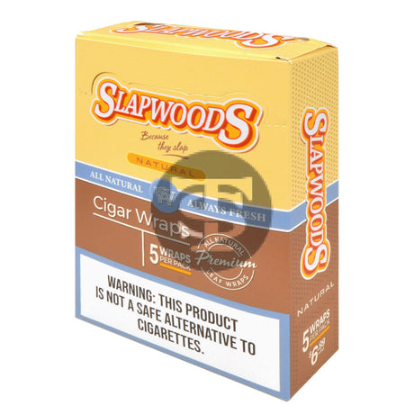 Slapwoods Natural Cigar Wraps 10 packs of 5