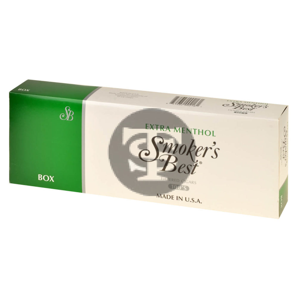 Smoker's Best Extra Menthol Filtered Cigars 10 Packs of 20 1
