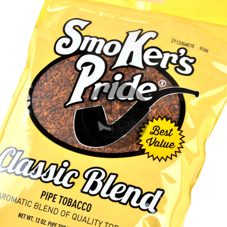 Smoker’s Pride Natural Blend Pipe Tobacco 12 oz. Bag