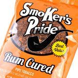 Smoker’s Pride Rum Cured Pipe Tobacco 12 oz. Bag