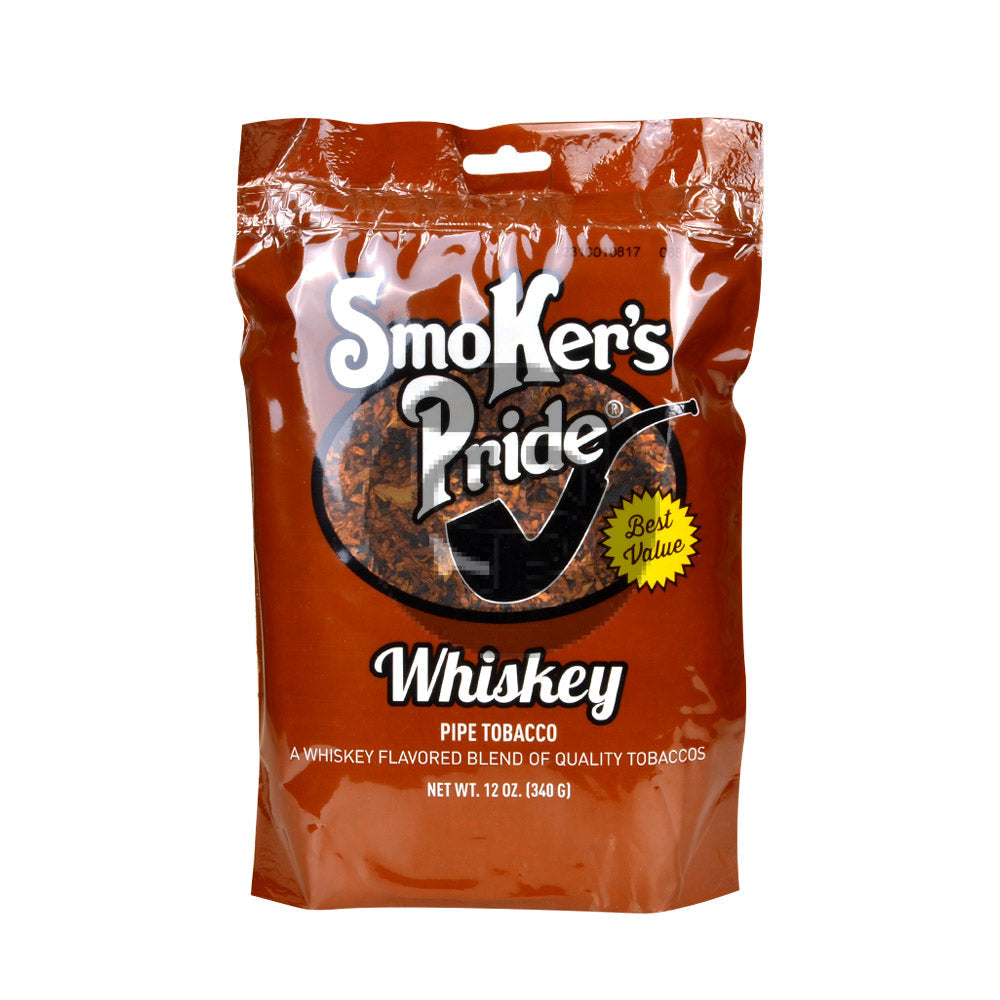 Smoker’s Pride Whiskey Pipe Tobacco 12 oz. Bag