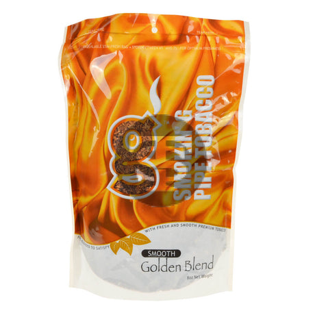 Smokin' G Pipe Tobacco Smooth Golden Blend 8 oz. Bag 1