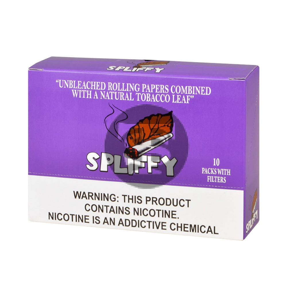 Spliffy Natural Tobacco Papers 10 pack