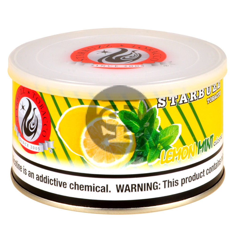 StarBuzz Classic Lemon Mint Hookah Tobacco 250g – Tobacco Stock