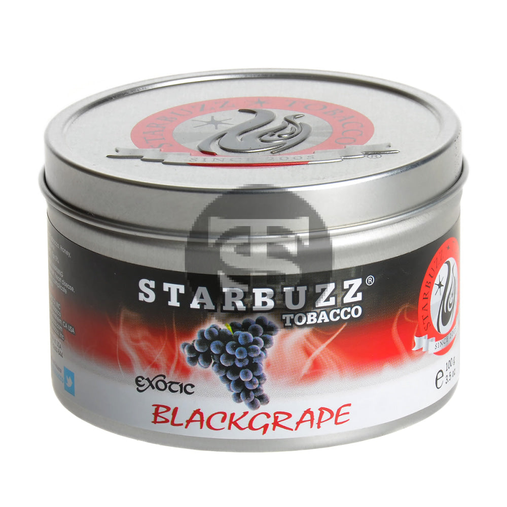 StarBuzz Exotic Blackgrape Hookah Shisha 100g 1